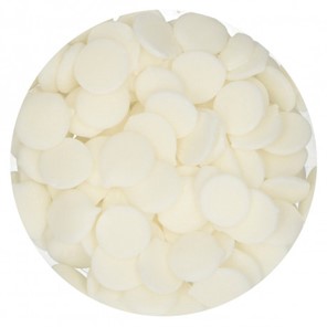 Pastylki czekoladowe DECO MELTS Yoghurt Flavour Białe o smaku jogurtowym 250g