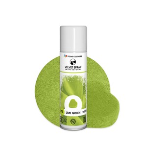 Barwnik zamsz w sprayu Velvet LIMONKA - LIME GREEN 250ml